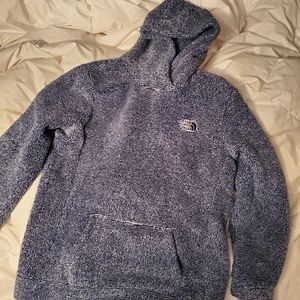 North Face fuzzy Hoodie